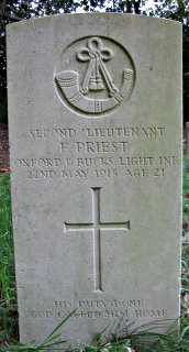 Frederick Priest at St. Nicholas Churchyard, Hurst