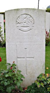 William Dance at Tincourt New British Cemetery