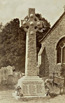 Hurst War Memorial, 1919