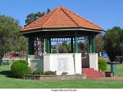 Joseph Goodchild is also commemorated on the Pingelly Memorial Rotunda, Western Australia